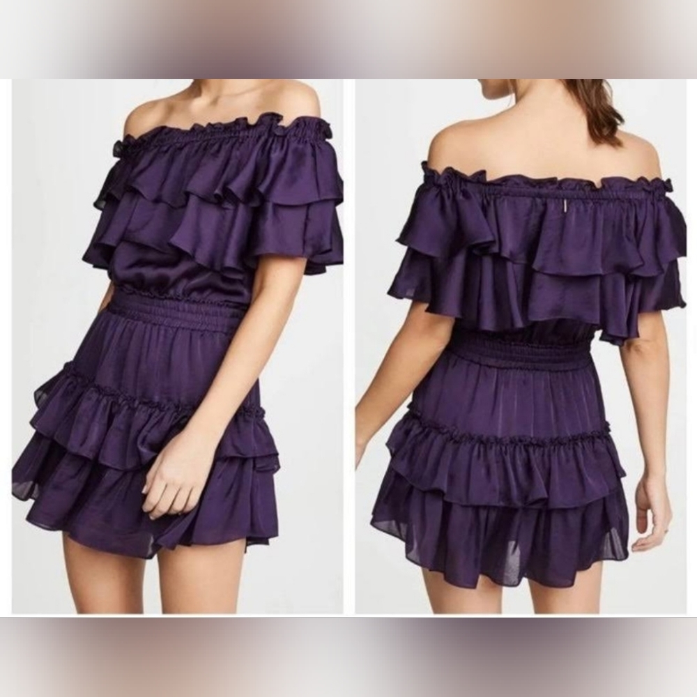 MISA Los Angeles Giada Off or On the Shoulder Dress Size XS